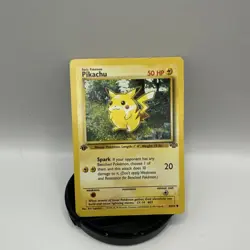Pokemon TCG Pikachu 60/64 Jungle 1999 Common 50 HP Basic Card Stock - Image 1