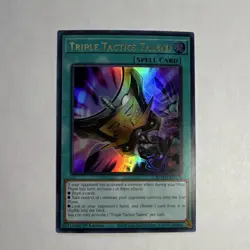 Triple Tactics Talent BLMM-EN170 Ultra Rare 1st Edition Yu-Gi-Oh Card. Near Mint - Image 1