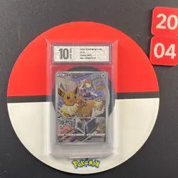 Eevee CSGC-007/008 Pokemon Card Chinese Grade10 - Image 1