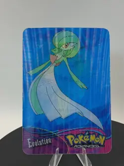 Vintage Pokemon Advanced Action Card Ralts Kirlia Gardevoir Lenticular Panini - Image 3