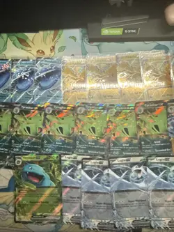 Pokemon 40 Ex Card Lot Bulk Mega Evolutions Scarlet Violate 151 Near Mint #9 NM - Image 4