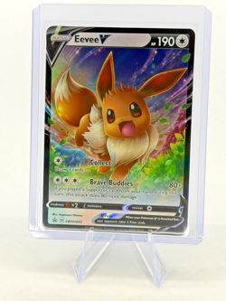 Pokemon TCG NM Eevee V SWSH065 SWSH: Sword & Shield Promo Cards Holo 2020 - Image 1