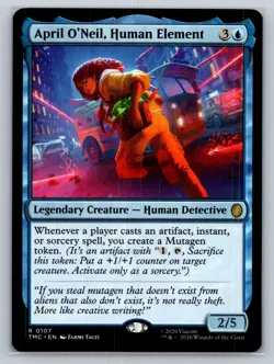 April O'Neil, Human Element Commander: Teenage Mutant Ninja Turtles Regular - Image 1