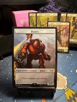 10 MTG Tokens (Double sided) for Universes Beyond: Warhammer 40,000 SURGE FOIL - Image 5