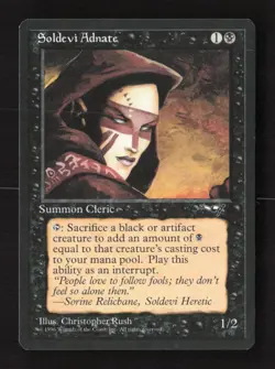 Soldevi Adnate (Woman) Alliances #26 Magic the Gathering - Image 1