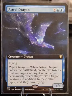 Astral Dragon Extended Art Commander Legends: Battle for Baldur's Gate Rare - Image 1