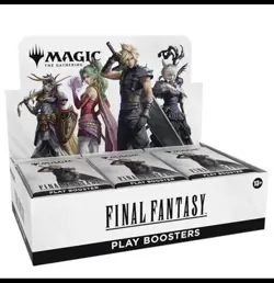 MAGIC THE GATHERING FINAL FANTASY PLAY BOOSTER BOX Sealed -free Shipping - Image 1