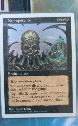 Necropotence MTG Core Set 5th Edition Regular - Image 1