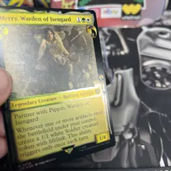 MTG Merry, Warden of Isengard 468 Rare Foil Showcase Scrolls LTC Commander - Image 3
