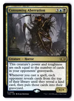 Consuming Aberration NM* Commandrer: Tarkir Dragonstorm 0283 mtg -UnltdCards - Image 1