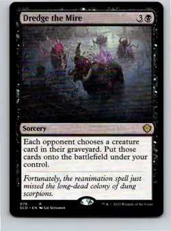 Magic the Gathering Dredge the Mire Starter Commander Decks MTG Free Shipping! - Image 1