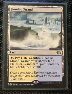 MTG MH3 Land Lot:Flooded Strand, Polluted Delta, Arena of Glory, Windswept Heath - Image 1
