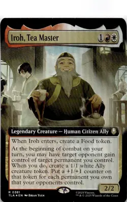 Iroh, Tea Master (Extended Art) [TLA - 381]Foil - Image 1