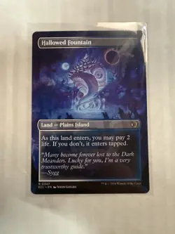 Hallowed Fountain NM BORDERLESS MTG! Lorwyn Eclipsed - Image 2