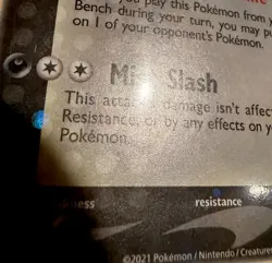 Pokemon Greninja Gold Star SWSH144 25th Celebrations FART SWIRL 🍥 HOLO BLEED! - Image 5