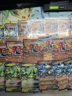 Pokemon 40 Ex Card Lot Bulk Mega Evolutions Scarlet Violet Near Mint NM #12 - Image 3