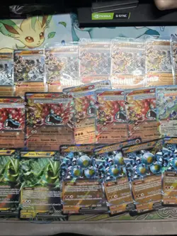 Pokemon 40 Ex Card Lot Bulk Mega Evolutions Scarlet Violet Near Mint NM #12 - Image 4