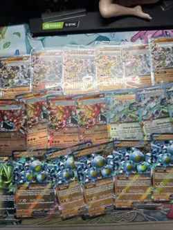 Pokemon 40 Ex Card Lot Bulk Mega Evolutions Scarlet Violet Near Mint NM #12 - Image 5