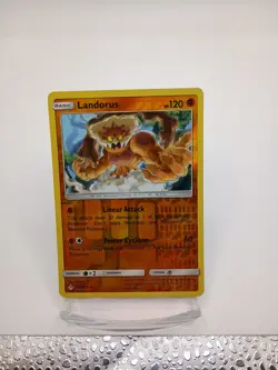 Pokemon TCG SM Unbroken Bonds 103/214 Landorus Reverse Holo Rare Card - Image 1