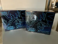 Pokemon TCG Phantasmal Flames Pokemon Center Exclusive Elite Trainer Box x2 - Image 1