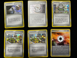 Pokemon Card Lot 12 cards RH Holos Energys and Trainers - Image 3