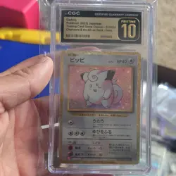 The Pokemon Company Clefairy Holo CGC 10 Classic: Charizard 013/032 Japanese - Image 1