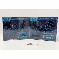 Pokemon TCG ETB Phantasmal Flames Elite Trainer Box ETB X 2 - Image 1