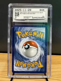 2023 Pokemon Crown Zenith Pikachu Secret Rare Holo #160/159 CGC 9 - Image 2