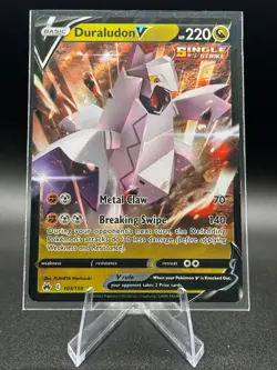 Duraludon V 103/159 Crown Zenith Holo Pokemon TCG - Image 1