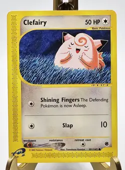 Regular Clefairy Pokemon TCG Expedition Base Set E-Reader 101/165 LP-NM - Image 1