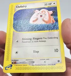 Regular Clefairy Pokemon TCG Expedition Base Set E-Reader 101/165 LP-NM - Image 3