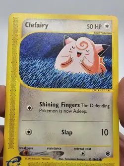 Regular Clefairy Pokemon TCG Expedition Base Set E-Reader 101/165 LP-NM - Image 4