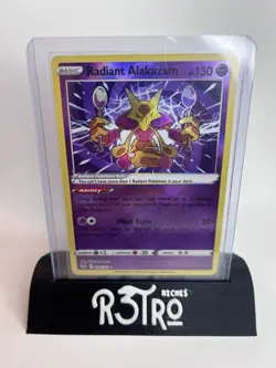 Pokemon - Silver Tempest - Radiant Alakazam 59/195 - Image 1