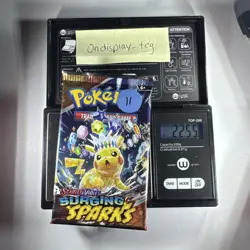 22.55g Surging Sparks Pokemon Booster Pack - Sealed - Image 1