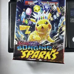 22.55g Surging Sparks Pokemon Booster Pack - Sealed - Image 2