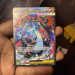 Pokemon Mega Charizard X EX Holo Promo 023 Stage 2 Me: Mega Evolution Promo TCG - Image 1