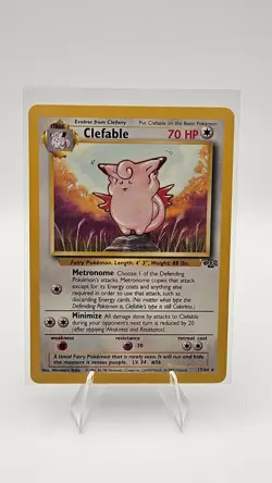 Pokemon TCG Jungle Clefable Non-Holo Rare 17/64 NEAR MINT Vintage NM - Image 1