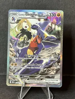 Pokemon TCG Cynthia's Garchomp EX Destined Rivals 232/182 - Image 2