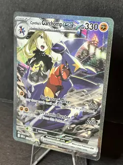 Pokemon TCG Cynthia's Garchomp EX Destined Rivals 232/182 - Image 5