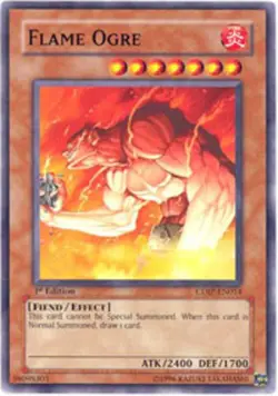 Flame Ogre - CDIP-EN014 - Common - 1st Edition - Lightly Played - Image 1