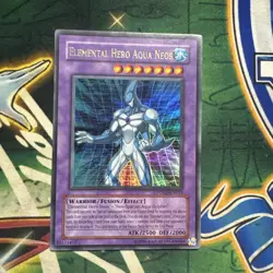 Yugioh! Elemental Hero Aqua Neos POTD-EN031 Ultra Rare Unlimited HP - Image 1