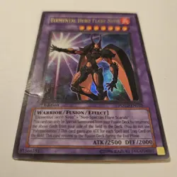 YuGiOh Elemental Hero Flare Neos POTD-EN032 Ultra Rare 1st Edition - Image 2