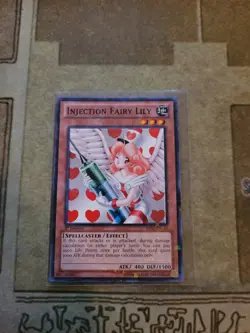 YUGIOH INJECTION FAIRY LILY BP02-EN018 MOSAIC RARE 1ST ED NM - Image 1