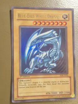 Excellent 1st Edition Australian Blue Eyes White Dragon SDK-A001 - Image 4