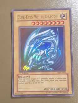 Excellent 1st Edition Australian Blue Eyes White Dragon SDK-A001 - Image 5