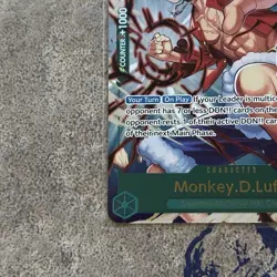 Monkey.D.Luffy Red Bull Double Don!! WINNER GOLD FOIL | One Piece TCG (150 Pop) - Image 5