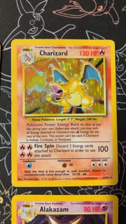 WOTC Pokemon Card Lot Charizard Holo 4/102 Shadowless Machamp 1st Edition - Image 3