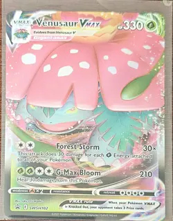 Venusaur VMAX SWSH102 SWSH: Sword & Shield Promo Cards Holo - Image 1