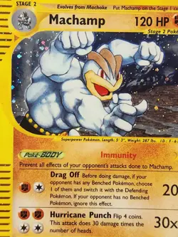 Pokemon SKYRIDGE - #H15/H32 Machamp - Holo - ENG - PSA 6 vintage Htf Rare Card P - Image 3