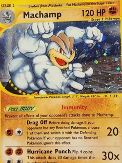Pokemon SKYRIDGE - #H15/H32 Machamp - Holo - ENG - PSA 6 vintage Htf Rare Card P - Image 5